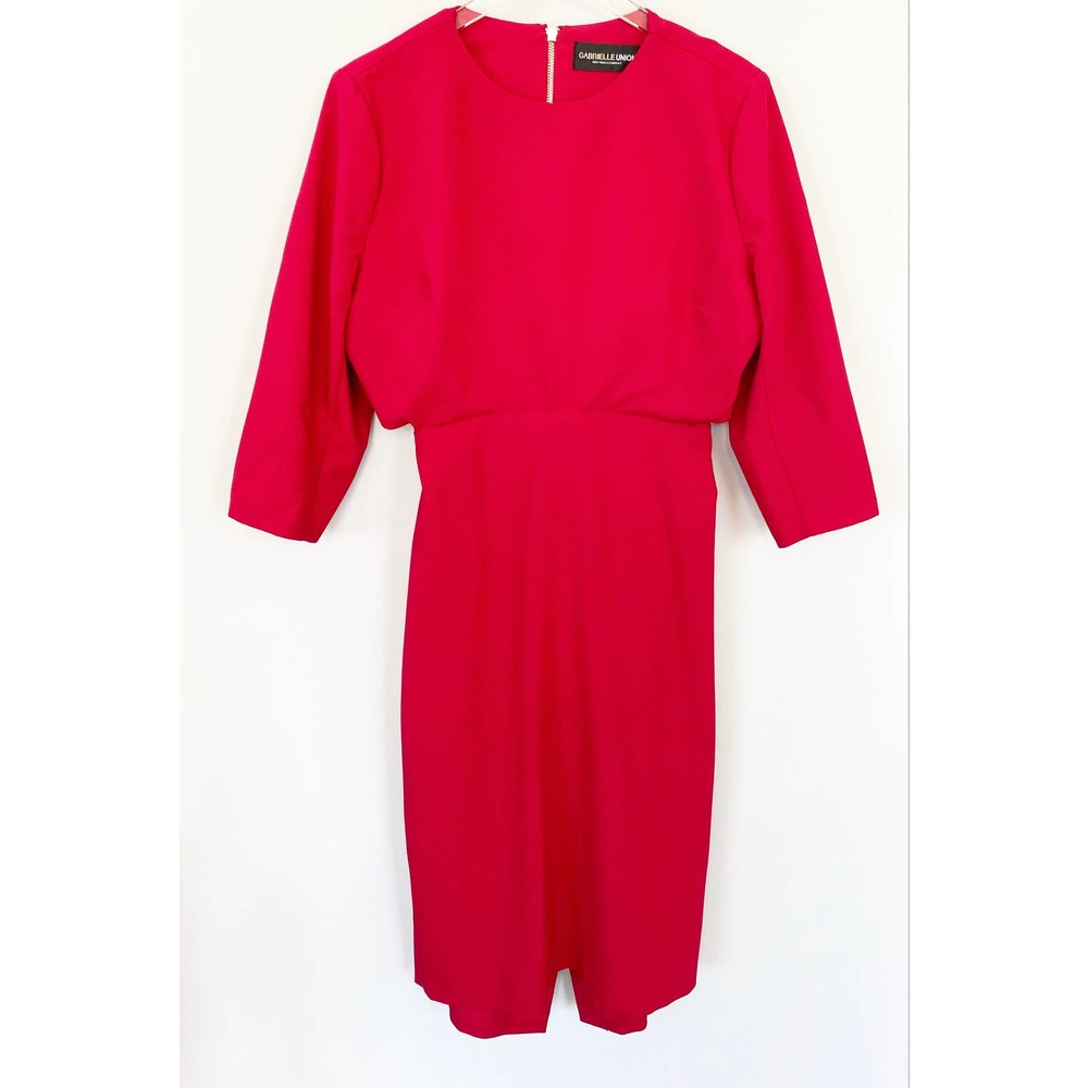 GABRIELLE UNION NY&CO OPEN BACK DRESS SIZE 14